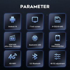 ตัวรับสัญญาณวิทยุหน้าจอ7นิ้วแอนดรอยด์14 IPS เฮดยูนิตพร้อม GPS กล้อง360สเตอริโอในรถยนต์สำหรับมินิคูเปอร์ R56 2007 2008 2009 2010 - Product Image 6
