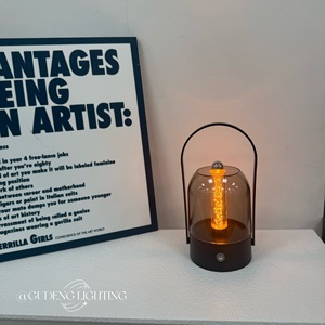 Lampe de camping créative transfrontalière, portable et rechargeable, avec corde de suspension, lumière d'ambiance pour chambre à coucher et table de chevet - Product Image 3