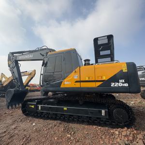 Excavadora Hyundai 220 de 22 toneladas, excavadora de cadenas, excavadora hidráulica, motor Cummins B6.7 - Product Image 1