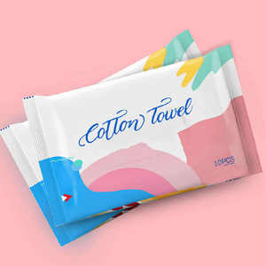 OEM Logo privé Soins de la peau Biodégradable Désodorisant de poche Biodégradable Haute teneur en eau Nettoyage du corps Lingettes humides - Product Image 2