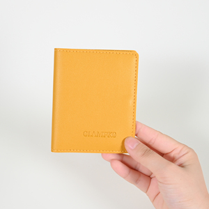 Glampkg thẻ tín dụng PU Leather <span class=keywords><strong>Wallet</strong></span> với chính xác tùy chỉnh được thực hiện với nút đóng cửa cho Visa ID & thẻ tín dụng Logo hiển thị - Product Image 6