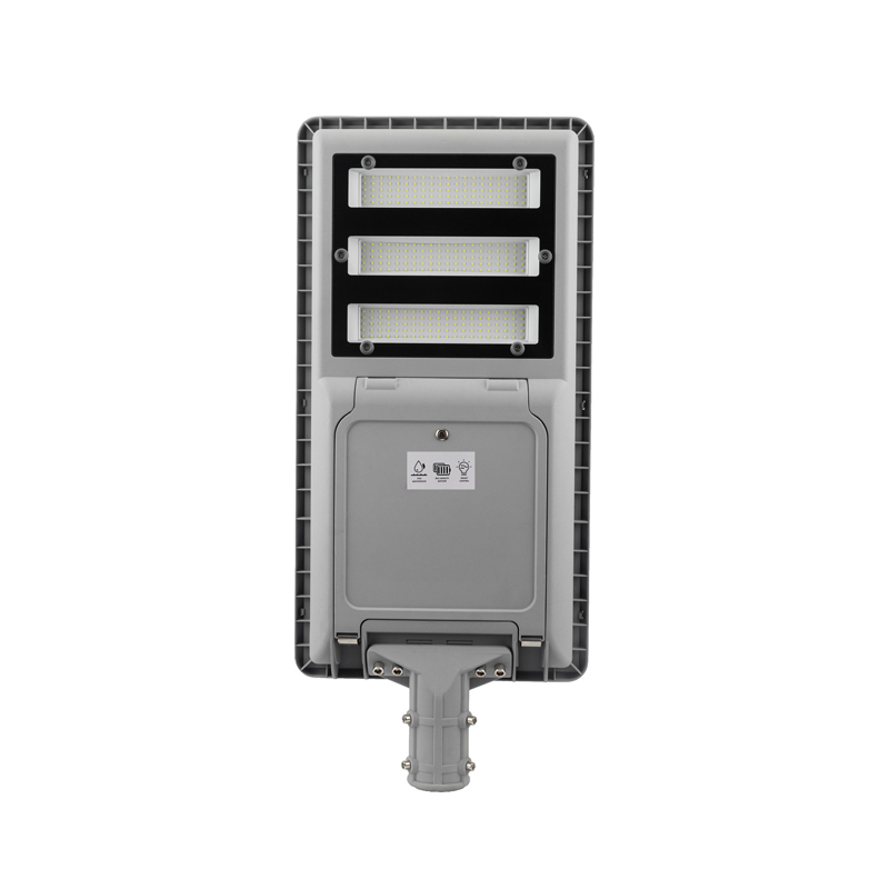 Alta eficiencia IP65 impermeable al aire libre 80W 100W todo en uno integrado Solar LED farola
