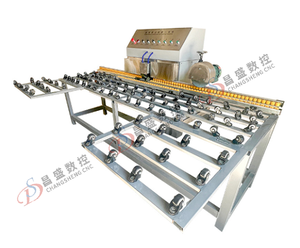 Macchina per la Rimozione di Pellicole da Vetri Isolanti con Componenti Principali Motore e PLC per Macchinari di Bordatura e Smussatura del Vetro - Product Image 1