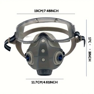 Người bán hàng tốt nhất industrialrespirator Lọc chiến thuật chống độc hại bụi Tear đầy đủ mặt hóa chất mặt nạ khí - Product Image 6