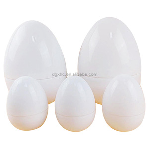 wholesale size large custom printing logo decoration big giant jumbo fillable Easter plastic eggs