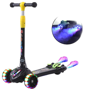 Ilumina los cielos y las calles con este triciclo de 3 ruedas para edades de 3 a 13 años, que cuenta con un potente módulo de sonido y un LED fascinante - Product Image 3