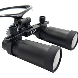 Dental <b>Microscope</b> 5X Magnification Surgical Loupes For Oral Ear Nose Throat Surgery Metal Frame Manual Operation - Product Image 3