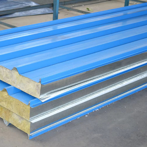 מודרני 40-200 מ "מ decking coposפריט חיצוני מבודד מגג xps סנדוויץ 'מתכת עם eps פו פיר סלע צמר לפי סגנון - Product Image 3