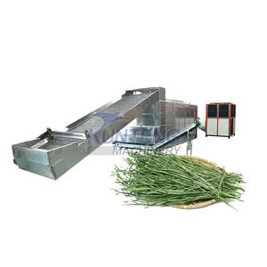 Macchina del trasportatore a nastro a catena asciugatrice per erba medica asciugatrice per tè attrezzatura per l'essiccazione - Product Image 1