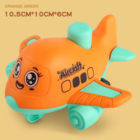 Jouets pour enfants, avion de dessin animé, vaisseau spatial, voiture à inertie, véhicule en plastique, camion, jouet à friction, voitures en plastique