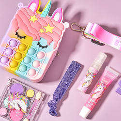 Vente en gros, personnalisation de votre logo, étiquette privée, kit cosmétique sûr, kit de <span class=keywords><strong>maquillage</strong></span> pour enfants adolescents, ensembles cadeaux de <span class=keywords><strong>maquillage</strong></span> pour filles - Product Image 2