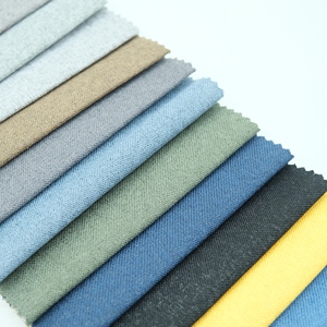 100% Polyester <span class=keywords><strong>linen</strong></span>-nhìn vải đồng bằng dệt <span class=keywords><strong>Linen</strong></span> cái nhìn loại bọc quan trọng sofa vải trong nhà - Product Image 5