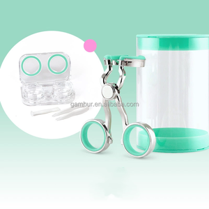 맞춤 라벨 휴대용 합금 피부 친화적 얼굴 스파출라 눈꺼풀 지지 도구 콘택트 렌즈 착용 및 제거용 뷰티 도구 - Product Image 1