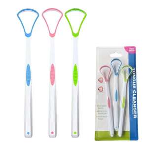 Kit professionnel de nettoyage des dents et de la langue, ensemble complet d'hygiène buccale avec gratte-langue en aluminium, <span class=keywords><strong>prix</strong></span> de gros - Product Image 4