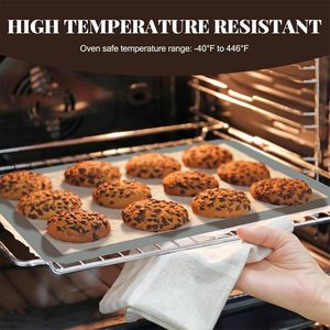 Tapis de cuisson en silicone personnalisé, résistant à la chaleur, réutilisable, compatible lave-vaisselle et four, pour pâtisserie, vente en gros - Product Image 4