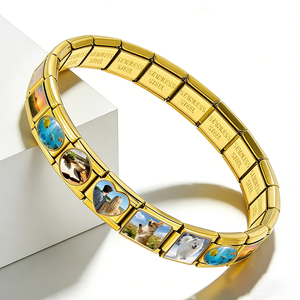 Vente <span class=keywords><strong>en</strong></span> gros personnalisée : Breloques italiennes <span class=keywords><strong>en</strong></span> acier inoxydable de 9 mm, motif fleurs du mois (<span class=keywords><strong>janvier</strong></span> à décembre), pour la création de bijoux et bracelets DIY - Product Image 4