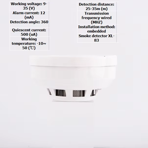Détecteur <span class=keywords><strong>de</strong></span> fumée XL-83, alarme <span class=keywords><strong>de</strong></span> détection <span class=keywords><strong>de</strong></span> fumée <span class=keywords><strong>de</strong></span> <span class=keywords><strong>cuisine</strong></span>, capteur <span class=keywords><strong>de</strong></span> réseau commercial d'incendie filaire - Product Image 2