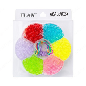 ILAN <b>Bead</b> <b>Set</b> 10x10cm Colorful Abalorio Craft Kit - Product Image 2