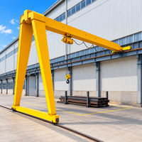 Grue portique semi-ouverte de 3 tonnes à commande suspendue pour usine de traitement des métaux