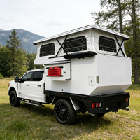 Camper pliable de haute qualité avec toit relevable pour Toyota Tundra, idéal pour le camping en camionnette