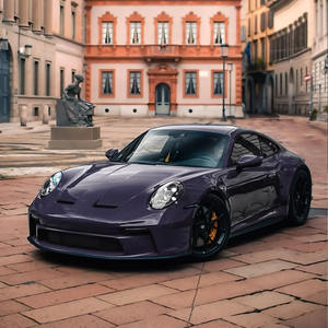 CARKOO Película Autoadhesiva de Cambio de Color, Película de Envoltura de Vinilo con Brillo <span class=keywords><strong>Azul</strong></span> Púrpura, Sin Burbujas de Aire - Product Image 2