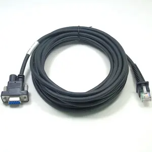 DB9 RS232 Để RJ45 RJ50 POS Scanner Cable Đối Với Datalogic