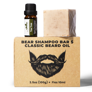 Marque distributeur Crème à raser <span class=keywords><strong>de</strong></span> luxe Parfum arbre à thé ou eucalyptus <span class=keywords><strong>Savon</strong></span> à raser bio et huile à barbe <span class=keywords><strong>pour</strong></span> hommes - Product Image 3