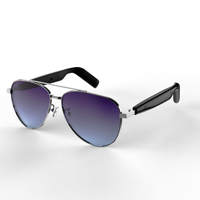 Lunettes audio intelligentes sans fil avec traduction intelligente, Bluetooth, effets sonores de haute qualité