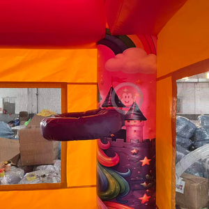 Juego Inflable <span class=keywords><strong>Mario</strong></span> <span class=keywords><strong>Bros</strong></span>, Castillo Inflable con Tobogán - Product Image 4