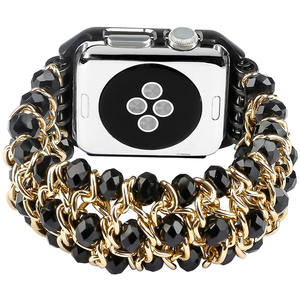 Las mujeres de <span class=keywords><strong>reloj</strong></span> de apple de cuero <span class=keywords><strong>reloj</strong></span> bandas con las chicas de 38mm 42mm <span class=keywords><strong>reloj</strong></span> <span class=keywords><strong>inteligente</strong></span> de la banda de muñeca - Product Image 3
