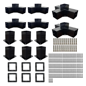 Support d'angle en acier à 3 voies 4*4 6*6 pour connecteurs en <span class=keywords><strong>bois</strong></span> - Product Image 2
