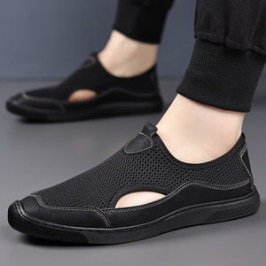 รองเท้าตาข่ายลำลองระบายอากาศสำหรับผู้ชายรุ่นใหม่ประจำฤดูร้อนปี 2026 |   รองเท้าแตะแบบตาข่าย, รองเท้าผู้ชายพื้นนุ่ม - Product Image 3