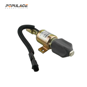 Vanne solénoïde M3019-1115100A 12V pour arrêt du carburant de générateur diesel, compatible Cummins Yuchai - Product Image 2