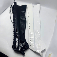 Rncksi – Fournisseur Fabricant – Nouveauté Automne – Bottes Longues à Lacets au-dessus du Genou, Style Européen et Américain, Talon Aiguille, pour Défilés