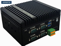 PC Industri Tanpa Kipas Intel N100 Komputer Embedded 4x RS232 Dual LAN Casing Aluminium Alloy Mini Box PC Tersedia 128GB 4-16GB RAM