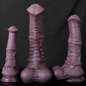 Dildo Realistico in Silicone Liquido a Forma di Cavallo Extra-Large, Adatto per <span class=keywords><strong>Uomini</strong></span> Gay, <span class=keywords><strong>Donne</strong></span> Lesbiche, Uso Anale - Product Image 2