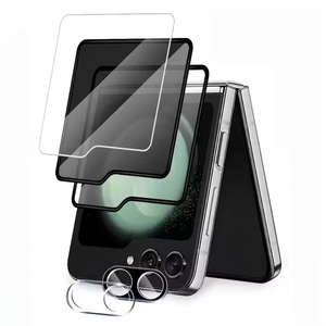 ฟิล์มป้องกันกระจกนิรภัยสำหรับ Samsung Galaxy Z Flip 6 5ฟิล์มอลูมินาเพิ่มความเป็นส่วนตัวสูง - Product Image 2