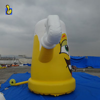Bouteilles de bière gonflables/nouveau design l'air froid ballons Offre Spéciale aux pays-bas