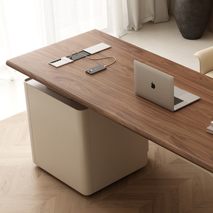 Bàn văn phòng Ông Chủ Bàn Máy Tính điều hành lớn với ánh sáng sang trọng đơn giản Thiết kế hiện đại để sử dụng tại nhà - Product Image 4