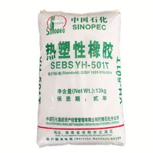Best Price Styrene Ethylene Butylene Styrene SINOPEC SEBS YH-501T Polymer Thermoplastic <b>Rubber</b> Sbs Granule - Product Image 2
