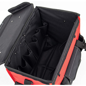 Custom <strong>Tote</strong> <strong>Tool</strong> <strong>Bags</strong> Organizer Trolley Wheels Big Capacity Rolling <strong>Tool</strong> Storage <strong>Bag</strong> - Product Image 2