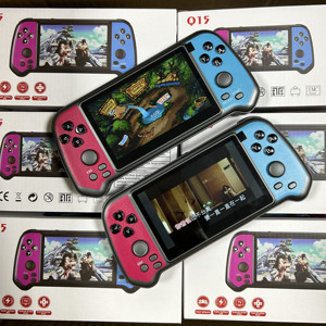 Console di gioco portatile con schermo da 4.3 pollici giochi Dual Rocker portatile per giocatore di gioco <span class=keywords><strong>e</strong></span> Controller di gioco per bambini giocattoli regalo - Product Image 4