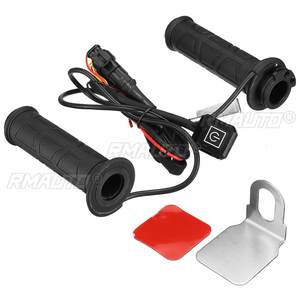 Poignées chauffantes électriques pour moto, étanches, 22mm, 12V, température réglable à trois vitesses, chauffe-mains pour moto - Product Image 4