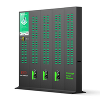 Chargeur de trésor de charge partagé à 216 emplacements Chargeur partagé portable avec Pos Partager Power Bank Station d'alimentation Distributeur automatique Chargeur rapide