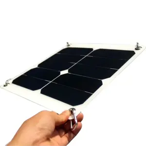 高品质美国sunpower小面板太阳能柔性10w迷你太阳能电池板制造商