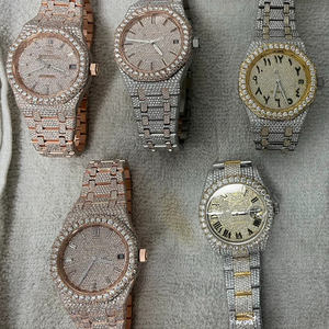 Reloj de Moissanita VVS que Pasa el Probador Estilo Hip Hop Iced Out para Hombre Reloj Mecánico Automático de Lujo - Product Image 6