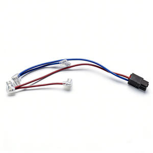 Kabel Terminal LED AC (Air Conditioning) Cold-Pressed 2 Pin, Kabel <span class=keywords><strong>Harness</strong></span> Kustom Berinsulasi untuk Sepeda Motor - Product Image 3
