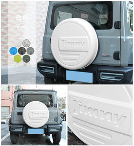 Applicabile al nuovo Jimny JB74 car JIMNY modificato copertura del pneumatico della porta posteriore materiale ABS copertura del pneumatico di ricambio accessori <span class=keywords><strong>fuoristrada</strong></span> - Product Image 3