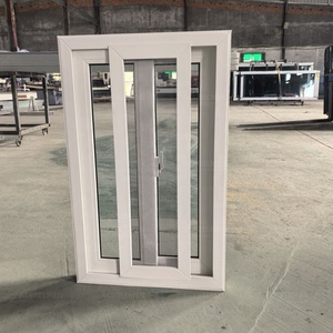 Mosquitera con clasificación <span class=keywords><strong>de</strong></span> huracán deslizante <span class=keywords><strong>de</strong></span> tres vías <span class=keywords><strong>de</strong></span> <span class=keywords><strong>Pvc</strong></span> <span class=keywords><strong>de</strong></span> Windows europeo <span class=keywords><strong>para</strong></span> ventana con parrilla - Product Image 2