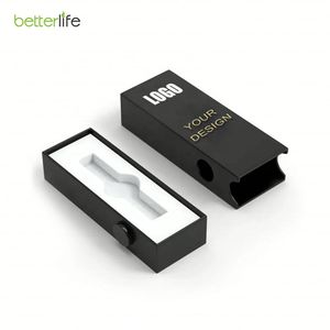 Childproof Child Resistant Sliding Cart Window Packaging Matt Lamination Embossing UV Coating With CR Button With Foam Insert - Product Image 1